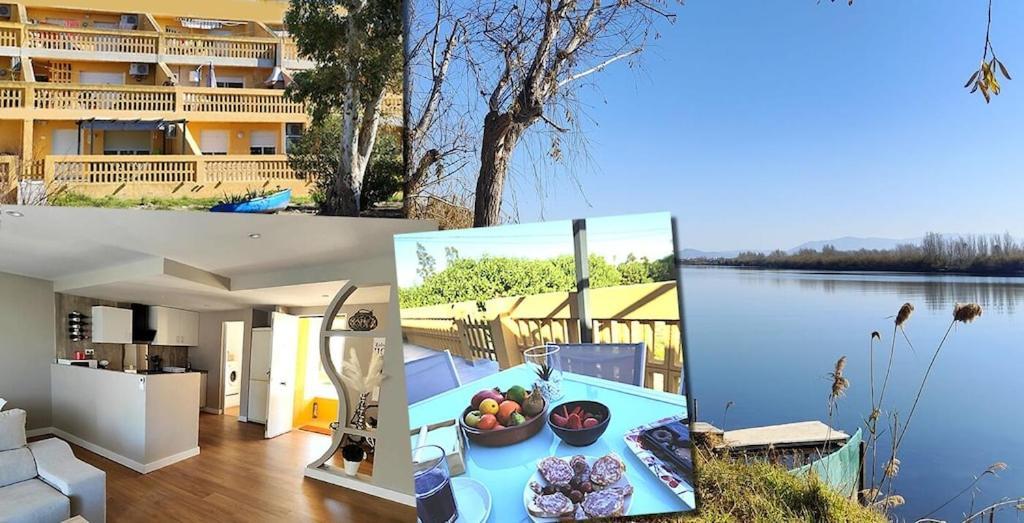 Superbe Appartement Terrasse Entierement Renove Au Bord De L'Ebre Deltebre Exterior photo